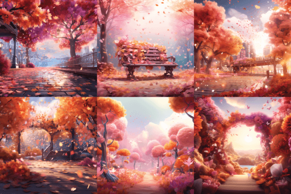 Download Autumn Fall Printable Digital Papers - Fall Collection