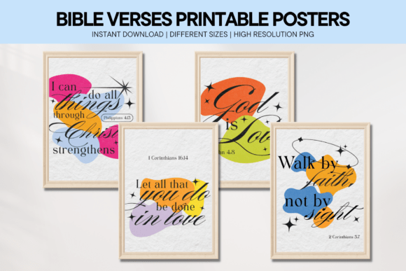 Download Bible Verse Wall Art Pop Art Poster - Bible verse wall art Collection