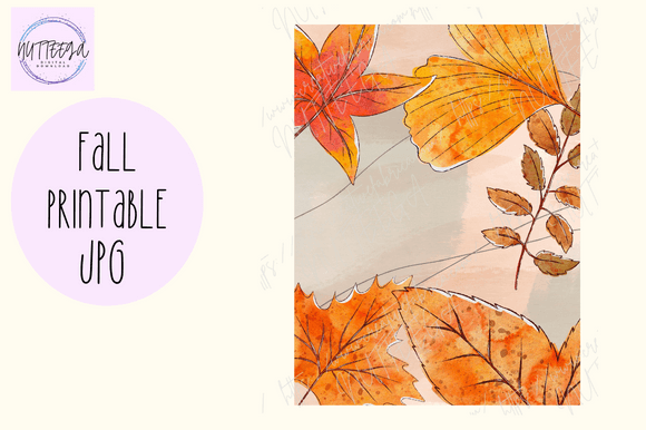 Download Fall Printable Art Fall Decor Fall Print - Fall Collection