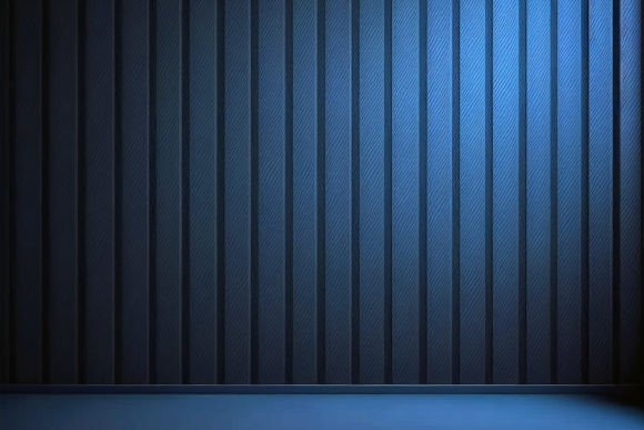 Download Blue Interior Wall_blue Curtain Inside - Interior wall Collection