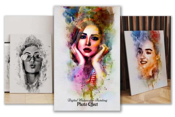 Download Digital Watercolor Painting Effect - Premium Resources